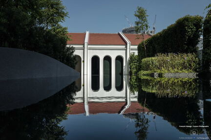 Singapour. Hôtel Mondrian Duxton.